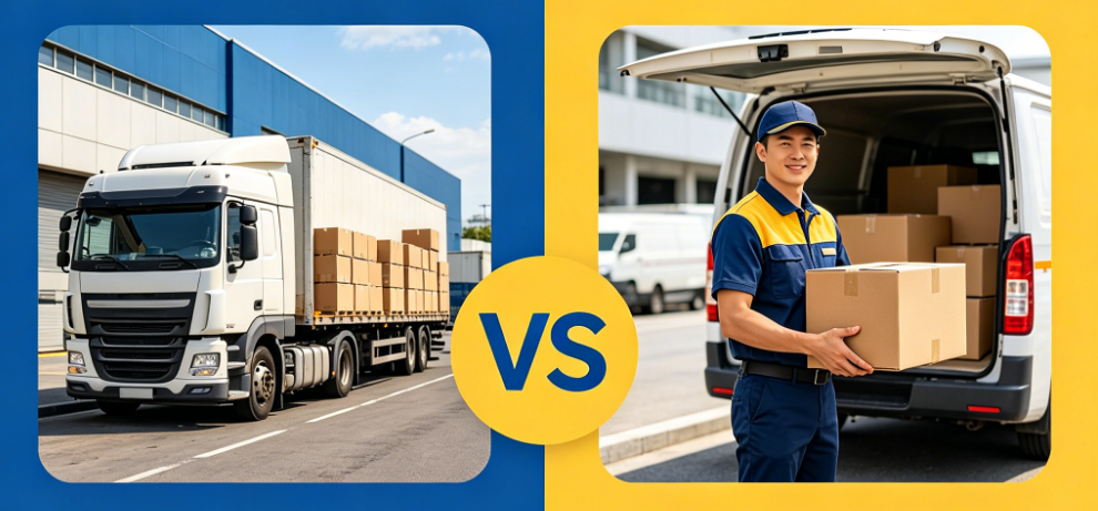 How to Choose Between FTL Trucking and Parcel Delivery? A Clear Comparison of Speed, Cost, and Advantages